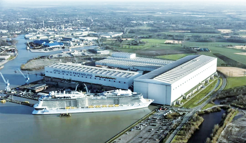 欧洲最大造船厂Meyer Werft的物流规划